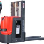 Dvigubas palečių vežimėlis PT20D, 2000 kg, kėlimas iki 1600 mm, litis 24V150Ah