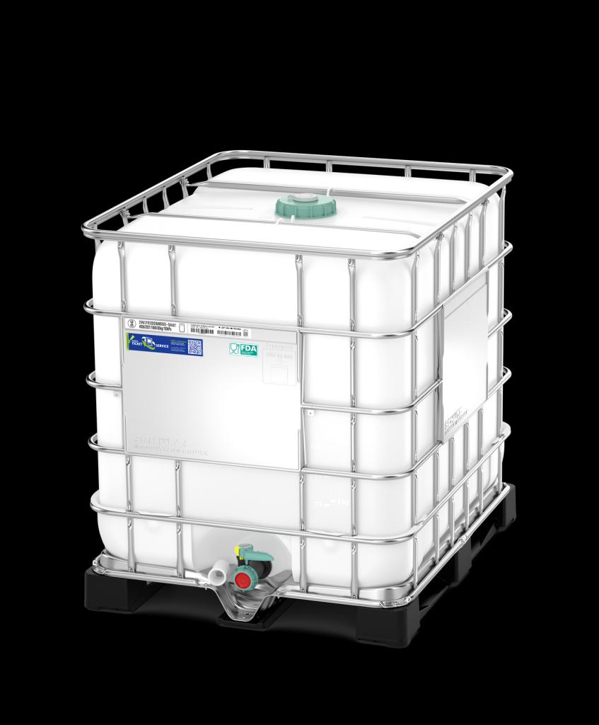 1000 ltr IBC maistinis MX FDA