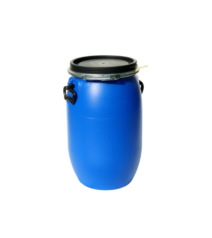 50 ltr plastikinė statinė su nuimamu dangčiu