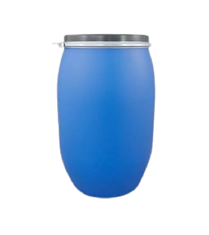 200 ltr plastikinė statinė su nuimamu dangčiu