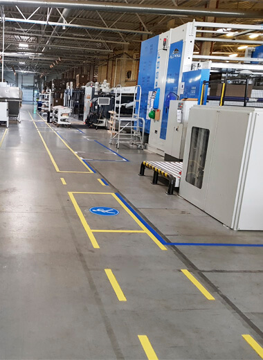 Gamybinių patalpų ženklinimas