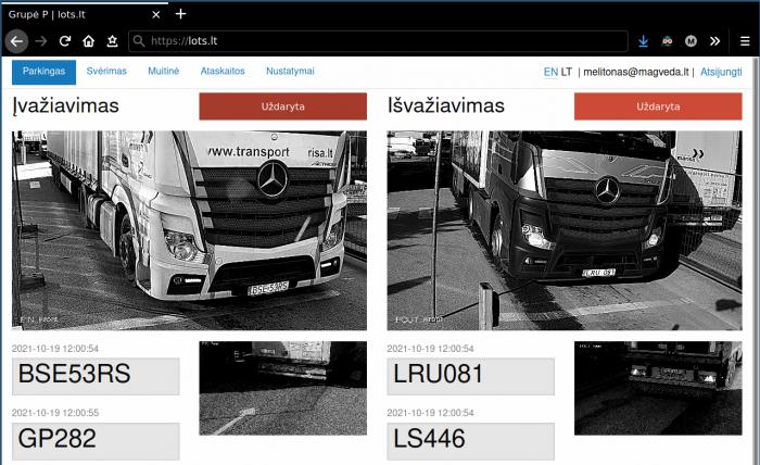 Parkingo valdymo ir apskaitos sistema-lots.lt - 1 kanalas