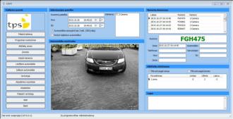 Bazinė automobilių valstybinių numerių atpažinimo sistema