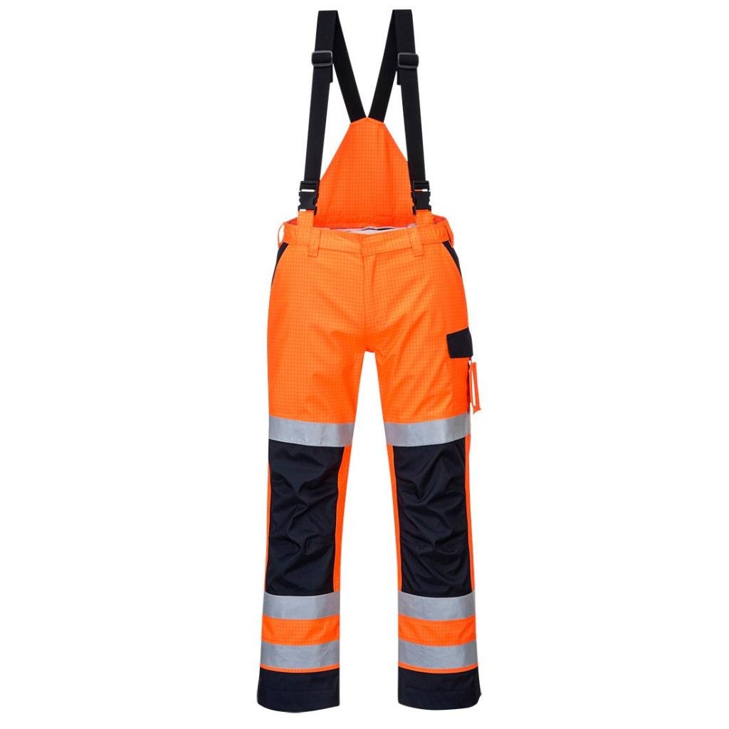 Antistatinis ir ugniai atsparus puskombinezonis Portwest MV71